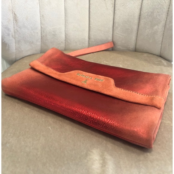 Patrizia Pepe Leather Clutch Bag - Picture 4 of 12